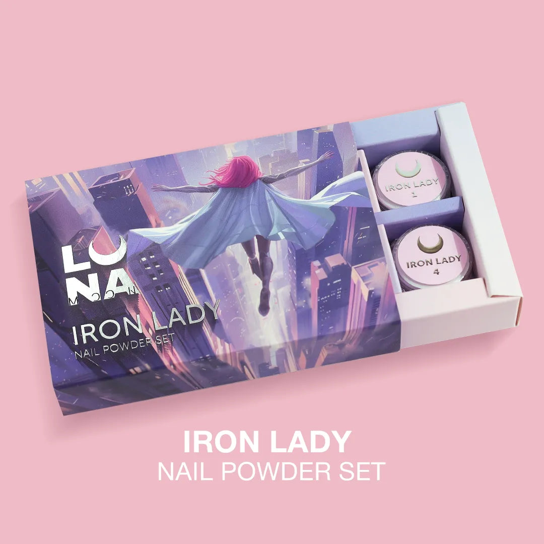 LunaMoon: IRON LADY – Conjunto de 6 Pós