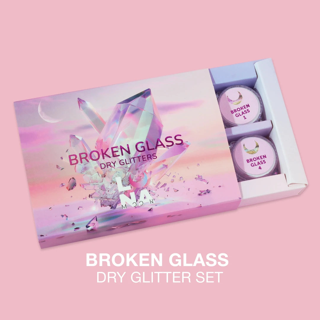 LunaMoon: BROKEN GLASS – Conjunto de 6 Pós